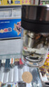 萬(wàn)象（WANXIANG）玻璃杯V219時(shí)尚便攜深胡桃色泡茶杯雙層手柄杯商務(wù)辦公帶濾網(wǎng)水杯 曬單實(shí)拍圖