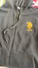 U.S.POLO ASSN.保羅衛衣男春秋長(cháng)袖T恤上衣休閑打底衫衛衣連帽外套 黑色 2XL  曬單實(shí)拍圖