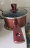 炊大皇（COOKER KING） 奶鍋不粘鍋湯鍋泡面鍋煮奶鍋寶寶輔食鍋電磁燃氣煤氣灶明火通用 溢彩不粘奶鍋 18cm 曬單實(shí)拍圖
