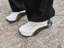阿迪發(fā)斷碼品牌男鞋冬季皮面防滑休閑運動(dòng)鞋透氣耐磨軟底旅游跑步鞋防臭 SY008黑白白標【皮面款】 41 曬單實(shí)拍圖