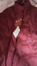 鴨鴨（YAYA）中年媽媽冬裝洋氣高貴羽絨服女短款2025新款中老年氣質(zhì)外套QC 曬單實(shí)拍圖