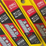 得力(deli)50片裝大號加厚合金鋼美工刀片 10片/盒 辦公用品 P02011-05 曬單實(shí)拍圖