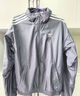 adidas情侶款復(fù)古風(fēng)梭織立領(lǐng)夾克外套男女阿迪達(dá)斯官方三葉草 深灰 L 曬單實拍圖