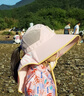 kocotreekk樹兒童防曬帽大帽檐夏季寶寶遮陽帽男女童防曬沙灘 曬單實拍圖