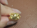 世紀緣珠寶古法黃金吊墜女999足金三花萌馬琺瑯點(diǎn)睛吊墜送女友禮物 4.84g三花御馬吊墜【紅】 曬單實(shí)拍圖