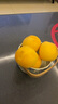 妙占中古風(fēng)鳶尾花水果盤家用客廳茶幾陶瓷手提籃干果盤零食擺放盤 復(fù)古三秋陶瓷提籃【米黃色】 1層 曬單實(shí)拍圖