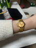 西普尼金表金表女防水石英表輕奢純金999進(jìn)口機芯黃金手表新款女士生日禮物 【女款-光殼金帶】金重39g+ 曬單實(shí)拍圖