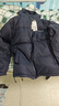 雪中飛25年秋冬新款羽絨服男女短款連帽時(shí)尚面包服90絨拼色加厚保暖外套 曬單實(shí)拍圖