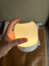 美的（Midea）床頭燈臥室柔光小夜燈充電臺燈三色調(diào)光節(jié)日創(chuàng)意禮品禮物起夜燈 曬單實拍圖