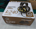 AKG愛(ài)科技 K240S K240MKII K271MKII頭戴式監聽(tīng)耳機錄音后期混音視頻剪輯專(zhuān)業(yè)DJ電子琴有線(xiàn)耳機 K271 MKII 曬單實(shí)拍圖