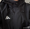 adidas拒水加絨內膽三合一連帽外套男女秋冬阿迪達斯官方輕運動(dòng) 黑色   L 曬單實(shí)拍圖