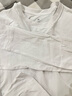 京東京造【10A抗菌T】長(cháng)袖t恤男衛衣打底衫衣服白小T男裝 白色 M 曬單實(shí)拍圖