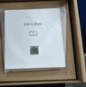 普聯(lián)（TP-LINK）全屋WiFi6家用企業(yè)86型無(wú)線(xiàn)ap面板千兆PoE路由器供電ac易展組網(wǎng) 5口一體化路由器+4個(gè)面板/白色 曬單實(shí)拍圖