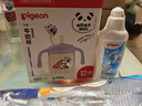 貝親（Pigeon）兒童牛奶杯1-3歲 寶寶喝奶瓶 PPSU直飲泡奶吸管水杯 紫色330mL 曬單實(shí)拍圖