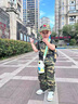G.DUCKKIDS小黃鴨童裝兒童迷彩服套裝夏季中小學(xué)生短袖夏令營(yíng)服男女童軍訓服 迷彩服 110 (建議100cm 4-5歲左右)cm 曬單實(shí)拍圖