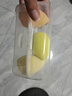阿嚓熱粉撲/美妝蛋B1ZO-軟海綿化妝蛋彩妝葫蘆氣墊干濕可用盒裝水滴 芒果奶酪3個(gè)裝 1盒 曬單實(shí)拍圖