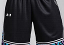 安德瑪（Under Armour）運動(dòng)短褲男士夏季冰絲速干籃球褲涼感透氣休閑跑步健身訓練五分褲 曬單實(shí)拍圖