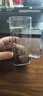 金灶（KAMJOVE）月牙過(guò)濾茶水分離杯 玻璃茶杯帶把辦公室玻璃杯綠茶公道杯GO-35 【手工吹制 一杯多用】 300ml 曬單實(shí)拍圖
