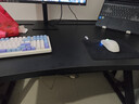杰妮卡實(shí)木電腦桌二段分板臺式電競家用書(shū)桌學(xué)習桌可裝機械臂碳纖維桌子 【Super分板】實(shí)木黑色 140*75*75CM【實(shí)木30mm】 曬單實(shí)拍圖