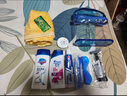 四萬(wàn)公里洗漱包洗漱杯洗發(fā)露沐浴乳牙膏牙刷毛巾洗衣液旅行洗漱套裝SW7529 曬單實(shí)拍圖
