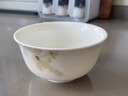 雷澳娜舍曼碗碟套裝家用唐山骨瓷餐具中式喬遷送禮簡(jiǎn)約可洗碗機玉蘭花語(yǔ) 玉蘭釉中餐具套裝 16頭 曬單實(shí)拍圖