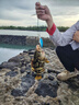 釣迷快鯊馬口微物路亞竿UL碳素實(shí)心稍溪流彈射竿1.8米直柄紡車(chē)輪套裝 曬單實(shí)拍圖