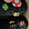 倉京庫適配crocs洞洞鞋配飾卡駱馳卡通可愛(ài)鞋花新款智必星鞋扣diy配件 [3D馬里奧8個(gè)鞋扣 曬單實(shí)拍圖
