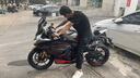 二手CFMOTO春風(fēng)450SR雙缸水冷450CC仿賽成人摩托車跑車國四可上牌 鉆石黑 手續(xù)齊全（可上牌） 曬單實拍圖