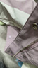 森馬（Semir）陳都靈|防護外套女中長(cháng)款寬松撞色秋裝戶(hù)外通勤夾克101524109001 曬單實(shí)拍圖