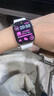 Apple/蘋(píng)果 Watch Series 10 智能手表GPS款42毫米玫瑰金色鋁金屬表殼淡桃粉色運動(dòng)型表帶S/M MX1R3CH/B 曬單實(shí)拍圖