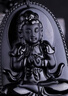 石玥珠寶烏金天然黑曜石本命佛吊墜屬羊猴大日如來(lái)平安護身符掛件男女士款 曬單實(shí)拍圖