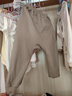 童泰（TONGTAI）寶寶褲子春秋季兒童長(cháng)褲男童女童大pp褲休閑外出屁屁褲童裝 土灰 100 曬單實(shí)拍圖