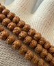 儒悠然原矮樁五爪金龍佛手小金剛菩提子手串108顆原籽三日紅男女士手鏈 原樁佛手6.5mm108顆 曬單實(shí)拍圖