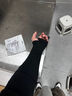 特步（XTEP）2雙4只裝冰袖防曬男女冰絲防蚊袖套夏季開車戶外騎行釣魚紫外線長 曬單實拍圖