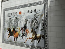 銳鹿匠瓷農村迎門(mén)墻瓷磚大福字中式影壁墻室外庭院戶(hù)外背景墻圍墻照壁拼圖 款式1 二代高溫微晶（室內外鋪貼）1平方米 曬單實(shí)拍圖