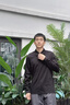 德?tīng)柣蓍L(cháng)袖T恤男士春秋季透氣百搭中青年商務(wù)休閑翻領(lǐng)上衣 上青 XL 曬單實(shí)拍圖