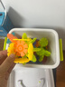 彌鹿（MiDeer）雪花片立體拼插大號(hào)積木六一兒童節(jié)禮物兒童DIY玩具禮盒3-5-6歲 【小號(hào)禮盒裝】透彩雪花片-200片 曬單實(shí)拍圖