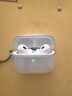 耳機保護殼 適用蘋(píng)果AirPods pro保護套AirPods無(wú)線(xiàn)藍牙耳機套透明保護殼TPU防摔晶透軟殼 AirpodsPro2代+Incase掛繩 曬單實(shí)拍圖