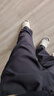 森馬（Semir）休閑褲男三防軟殼褲加絨直筒褲2025冬季長(cháng)褲通勤基礎109725127101 曬單實(shí)拍圖