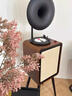 ROBERILLINE法式中古留聲機(jī)HiFi專業(yè)級電唱機(jī)現(xiàn)代輕奢藍(lán)牙音響黑膠一體唱片機(jī) C-H1 極簡法式中古色-HIFI旗艦版 曬單實拍圖