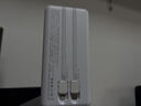 紐曼（Newmine）【國家3C認(rèn)證】超級快充自帶線移動(dòng)電源三合一充電寶便攜適用于蘋果華為小米三星手機(jī)可上飛機(jī)高鐵 22.5W超級快充數(shù)顯四輸出20000毫安白色 自帶線 曬單實(shí)拍圖