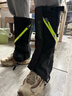 神火（SupFire）雪套戶(hù)外登山防風(fēng)防雪徒步越野滑雪沙漠鞋套防水防沙男女護腿腳套 曬單實(shí)拍圖