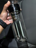 寶威瑪（BVGMAV）英國玻璃杯 茶水分離帶蓋雙層隔熱透明玻璃高檔高顏值泡茶水杯子 曬單實(shí)拍圖