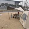 捷路普帳篷戶(hù)外露營(yíng)防雨過(guò)夜3人-4人5-8人超帶充氣墊全自動(dòng)流沙金六角帳 3-4人【流沙金六角帳】 常規 曬單實(shí)拍圖