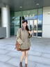 香影美拉德穿搭咖色半身裙女2025秋裝新款梨形遮胯超好看高腰短裙 咖色 S 155/60A/85-95斤 曬單實(shí)拍圖