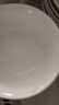 友來福陶瓷面碗家用白瓷碗6英寸湯碗米飯碗沙拉碗微波爐可用2只裝 曬單實(shí)拍圖