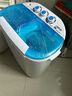 大黃鴨電器洗衣機(jī)半自動(dòng)雙桶雙缸家用小型迷你租房宿舍波輪脫水甩干雙杠省電老式強(qiáng)動(dòng)力易操作以舊換新 洗脫兩用丨抑菌除螨丨健康快洗丨節(jié)水省電 曬單實(shí)拍圖