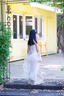 思妙星女童晚禮服輕奢小眾高端生日花童女孩公主裙兒童主持人鋼琴演出服 灰色長(zhǎng)款 160 曬單實(shí)拍圖