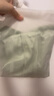 靜韻【涼感型】超柔軟冰絲肌理睡衣女款夏季情侶條紋家居服套裝男 曬單實(shí)拍圖