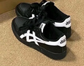 亞瑟士ASICS板鞋男鞋女鞋休閑鞋百搭舒適透氣復古時(shí)尚運動(dòng)鞋 JAPAN S 黑色/白色 38 曬單實(shí)拍圖